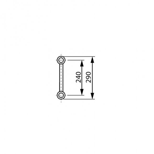 Alustage ALHD32050 - 0,5m 2