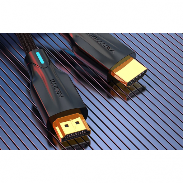 Cabel HDMI 2.1 Vention AAUBG 1,5m, 8K 60Hz/ 4K 120Hz (czarny), Vention 1