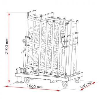 Guil TMD-570 Rigging Tower For Line Arrays 1