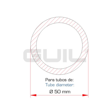 Guil ABZ-51/N Mini Quick Fix Clamp With Nut & Bolt 2