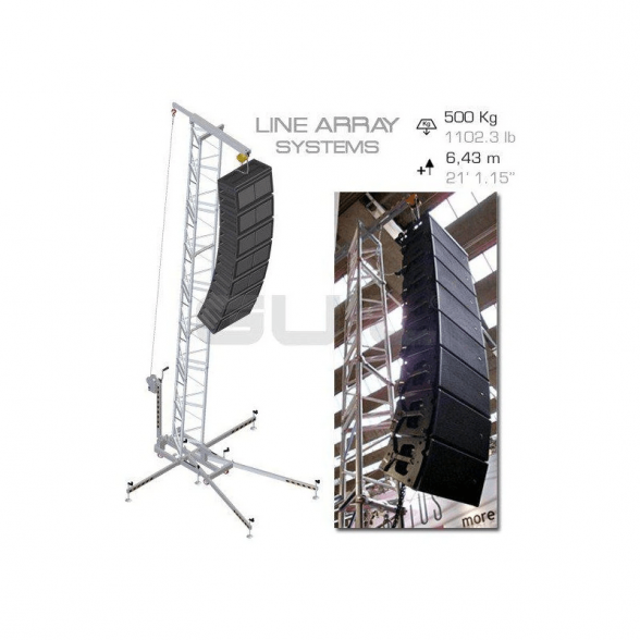 Guil TMD-545/N Rigging Tower For Line Arrays (Black)