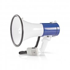 Megaphone 25W with detachable microphone (range up to 1500 m)