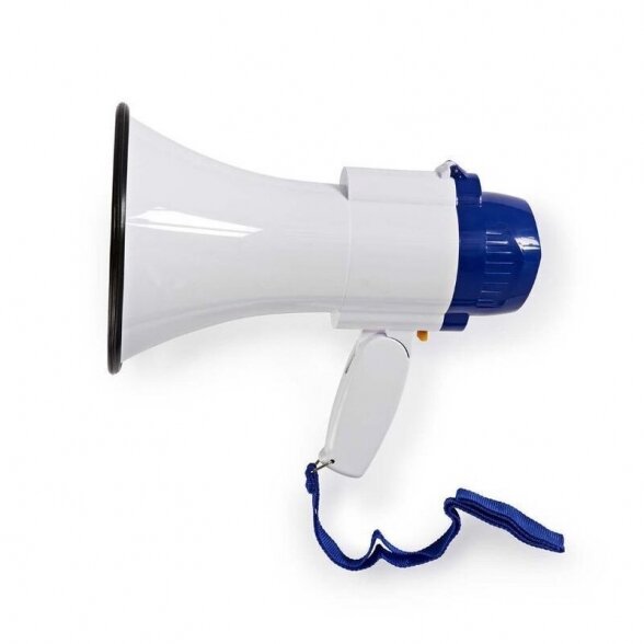 Megaphone 10W with recording function (range up to 250 m)