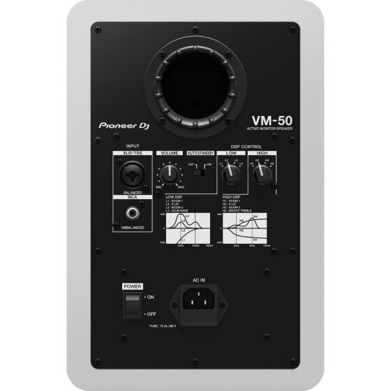 Pioneer VM-50W (White) 2