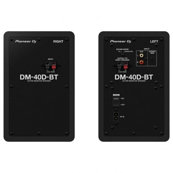 Pioneer DM-40D-BT (Pair, Black) 2