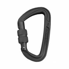 Singing Rock D carabiner COLT Screw, Black